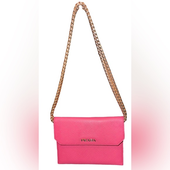 NEW PRADA Saffiano Leather Esplanade Clutch Bag - Picture 2 of 16